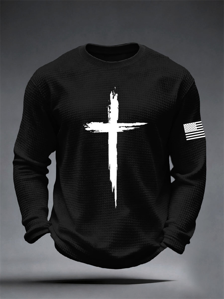 Embellish Knit - Neues Herbst-Langarmshirt für Herren, locker geschnitten,