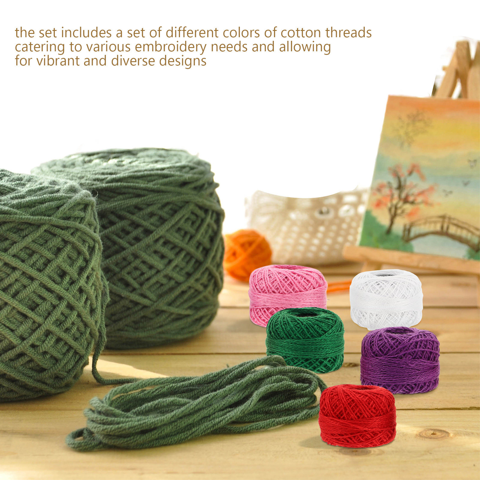 12-teiliges Baumwoll-Stickgarn – Embroidery Craft Bewertung und Preis