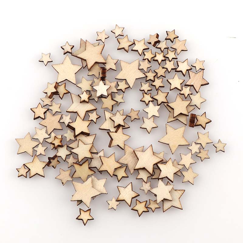 100Pcs DIY Größe mischen Penta – Embellishments For Scrapbooking Bewertung und Preis
