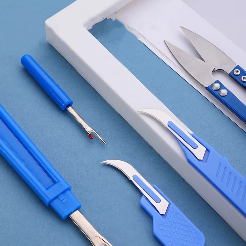 5-teiliges Nähwerkzeug-Set zum – Embroidery Craft Bewertung und Preis